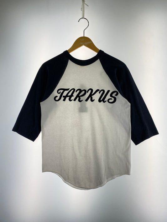 【現状渡し品】【メンズ】 TPLUS ティープラス 70-80S TARKUS RAGLAN TEE Tシャツ トップス 146-251222-zi-30-min サイズ：M カラー：ブラック/ホワイト 万代Net店