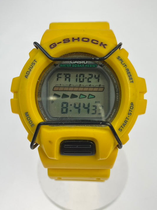 【中古品】【メンズ】 CASIO カシオ G-SHOCK DW-6630B-9 FOX FIRE ジーショック フォックスファイヤー クオーツ 腕時計 196-251027-kk-05-min カラー：イエロー 万代Net店
