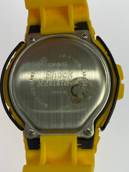 【中古品】【メンズ】 CASIO カシオ G-SHOCK DW-6630B-9 FOX FIRE ジーショック フォックスファイヤー クオーツ 腕時計 196-251027-kk-05-min カラー：イエロー 万代Net店