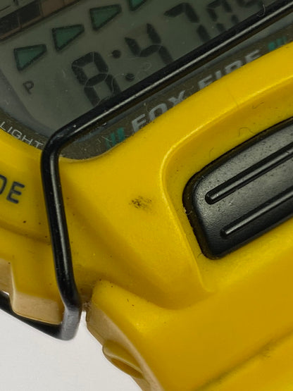 【中古品】【メンズ】 CASIO カシオ G-SHOCK DW-6630B-9 FOX FIRE ジーショック フォックスファイヤー クオーツ 腕時計 196-251027-kk-05-min カラー：イエロー 万代Net店