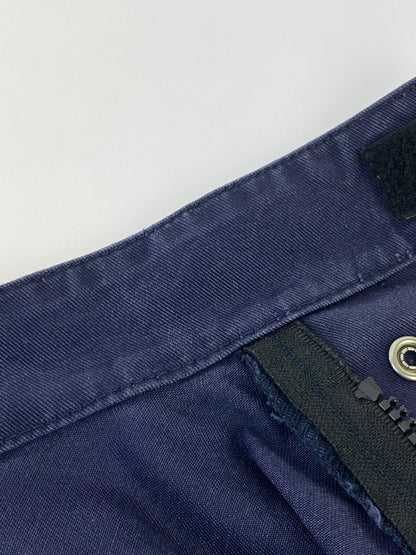 【中古品】【メンズ】 USED BOLLORE ENERGIE WORK JACKET ボロレ エナジー ワーク ジャケット アウター 146-260724-hu-38-min サイズ：3 48/50 M カラー：ネイビー 万代Net店