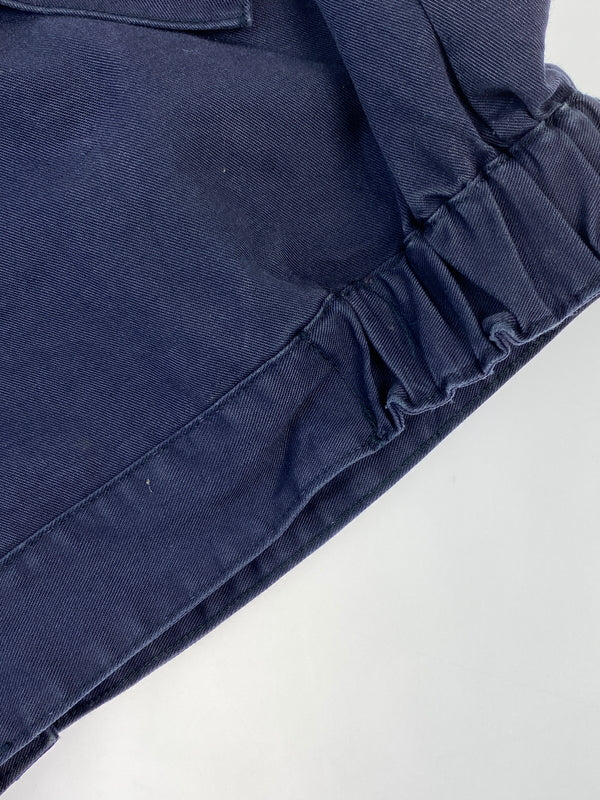 【中古品】【メンズ】 USED BOLLORE ENERGIE WORK JACKET ボロレ エナジー ワーク ジャケット アウター 146-260724-hu-38-min サイズ：3 48/50 M カラー：ネイビー 万代Net店