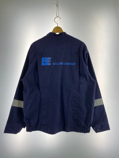 【中古品】【メンズ】 USED BOLLORE ENERGIE WORK JACKET ボロレ エナジー ワーク ジャケット アウター 146-260724-hu-38-min サイズ：3 48/50 M カラー：ネイビー 万代Net店