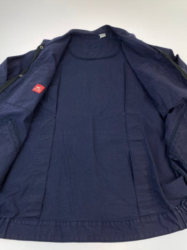 【中古品】【メンズ】 USED BOLLORE ENERGIE WORK JACKET ボロレ エナジー ワーク ジャケット アウター 146-260724-hu-38-min サイズ：3 48/50 M カラー：ネイビー 万代Net店