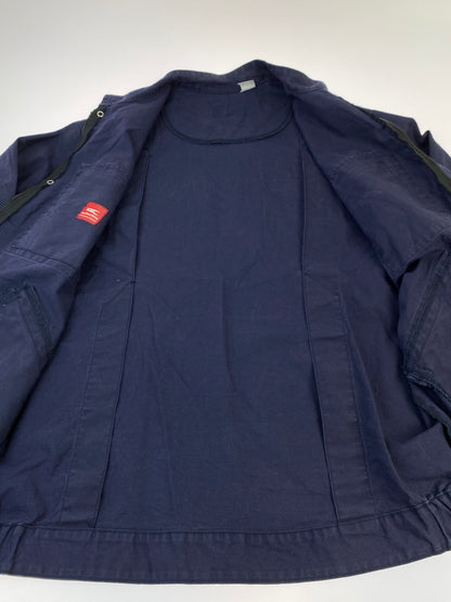 【中古品】【メンズ】 USED BOLLORE ENERGIE WORK JACKET ボロレ エナジー ワーク ジャケット アウター 146-260724-hu-38-min サイズ：3 48/50 M カラー：ネイビー 万代Net店