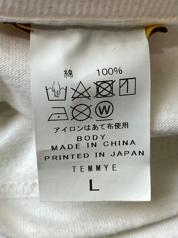 【中古品】【メンズ】 CREAM SODA クリームソーダ TEMMYE TATTO LAB S/S TEE ティミー タトゥー ラボ ショートスリーブ 半袖 Tシャツ メンズ トップス 142-260717-em-31-min サイズ：Ｌ カラー：ホワイト 万代Net店