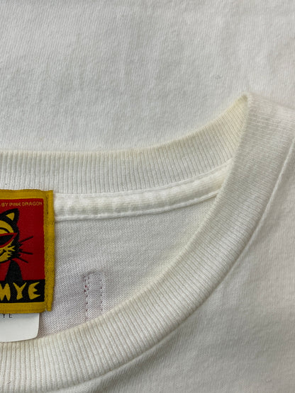 【中古品】【メンズ】 CREAM SODA クリームソーダ TEMMYE TATTO LAB S/S TEE ティミー タトゥー ラボ ショートスリーブ 半袖 Tシャツ メンズ トップス 142-260717-em-31-min サイズ：Ｌ カラー：ホワイト 万代Net店