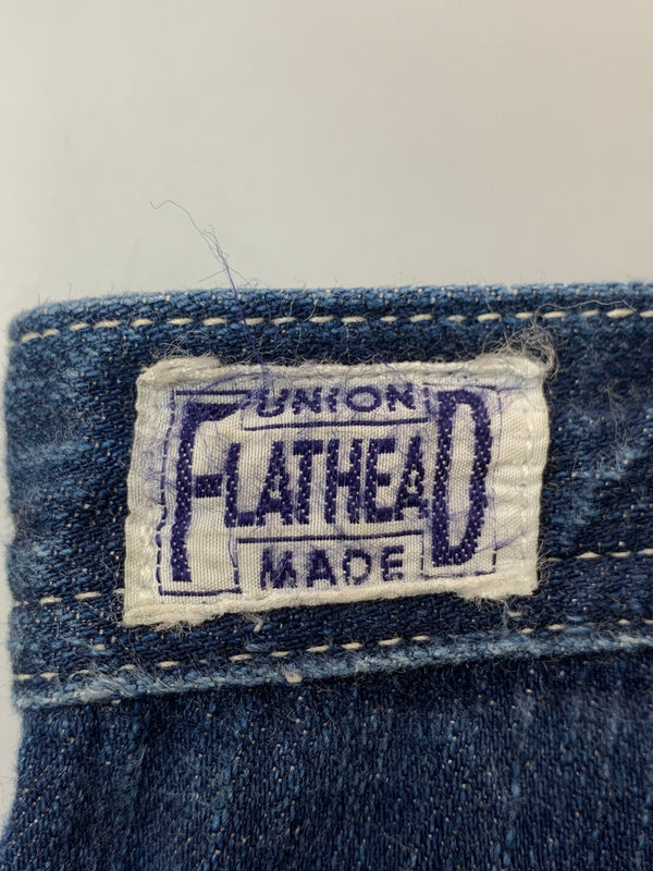 【中古品】【メンズ】 THE FLAT HEAD フラッドヘッド PAINTER DENIM PANTS PN-01 ペインターデニムパンツ ボトムス 156-260706-yn-08-min サイズ：30 カラー：インディゴ 万代Net店