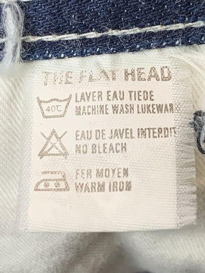 【中古品】【メンズ】 THE FLAT HEAD フラッドヘッド PAINTER DENIM PANTS PN-01 ペインターデニムパンツ ボトムス 156-260706-yn-08-min サイズ：30 カラー：インディゴ 万代Net店