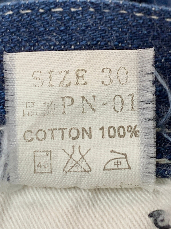 【中古品】【メンズ】 THE FLAT HEAD フラッドヘッド PAINTER DENIM PANTS PN-01 ペインターデニムパンツ ボトムス 156-260706-yn-08-min サイズ：30 カラー：インディゴ 万代Net店
