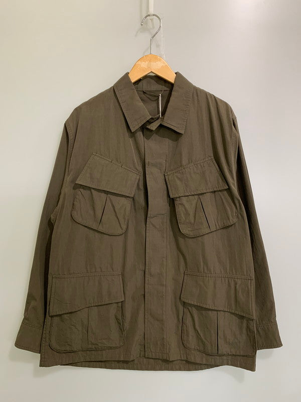 【中古品】【メンズ】 BLURHMS ブラームス BROOTS25S3 C N OX COMBAT TROPICAL JACKET コンバット トロピカル ジャケット 140-251026-zi-08-min サイズ：2 カラー：グリーンカーキ 万代Net店