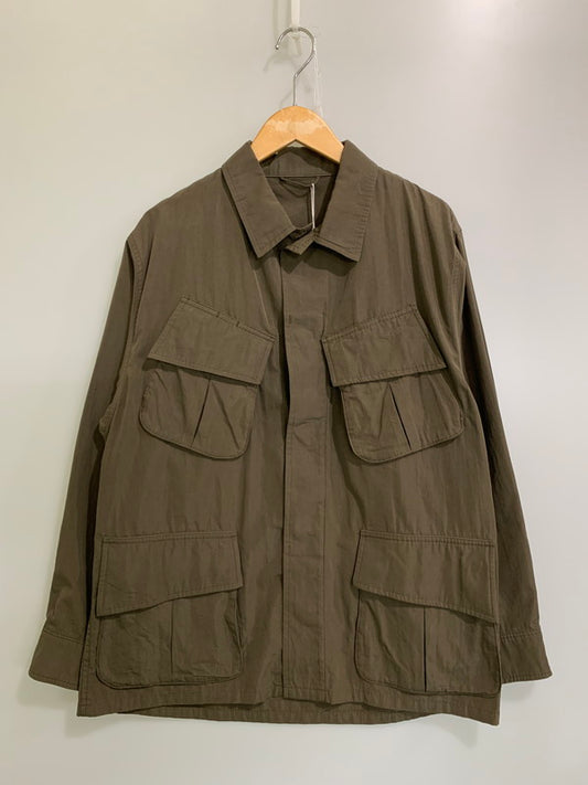 【中古品】【メンズ】 BLURHMS ブラームス BROOTS25S3 C N OX COMBAT TROPICAL JACKET コンバット トロピカル ジャケット 140-251026-zi-08-min サイズ：2 カラー：グリーンカーキ 万代Net店