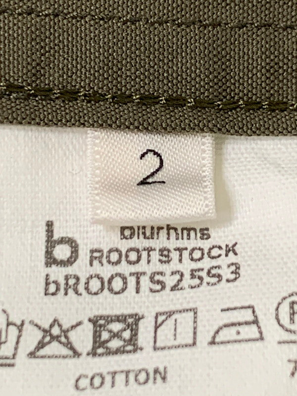 【中古品】【メンズ】 BLURHMS ブラームス BROOTS25S3 C N OX COMBAT TROPICAL JACKET コンバット トロピカル ジャケット 140-251026-zi-08-min サイズ：2 カラー：グリーンカーキ 万代Net店