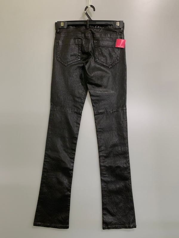 【現状渡し品】【メンズ】 GOLD SIGN ゴールドサイン LEATHER PANTS レザーパンツ メンズ ボトムス 156-260704-hu-26-min サイズ：25 カラー：ブラック 万代Net店