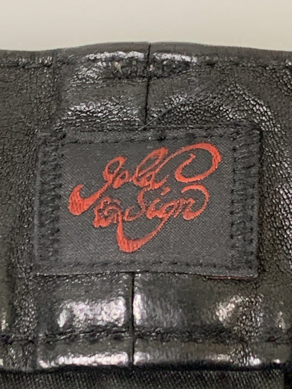 【現状渡し品】【メンズ】 GOLD SIGN ゴールドサイン LEATHER PANTS レザーパンツ メンズ ボトムス 156-260704-hu-26-min サイズ：25 カラー：ブラック 万代Net店