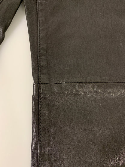 【現状渡し品】【メンズ】 GOLD SIGN ゴールドサイン LEATHER PANTS レザーパンツ メンズ ボトムス 156-260704-hu-26-min サイズ：25 カラー：ブラック 万代Net店
