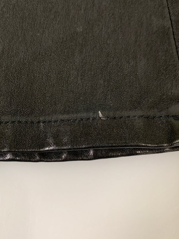 【現状渡し品】【メンズ】 GOLD SIGN ゴールドサイン LEATHER PANTS レザーパンツ メンズ ボトムス 156-260704-hu-26-min サイズ：25 カラー：ブラック 万代Net店