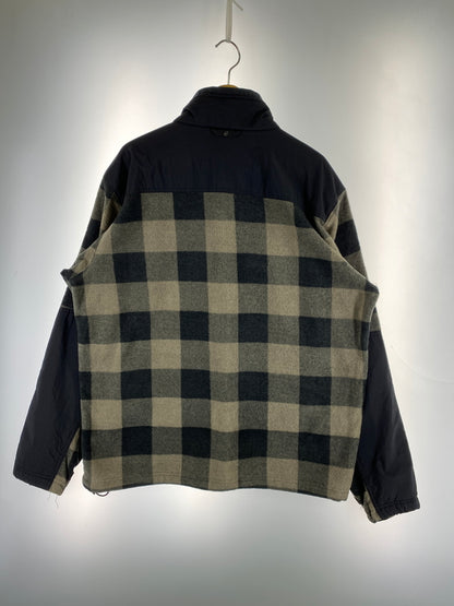 【中古品】【メンズ】 COLUMBIA コロンビア TITANIUM FLEECE JACKET チタニウム フリース ジャケット アウター 144-260922-hu-20-min サイズ：タグ破損のため不明 カラー：ブラック/グレー/ベージュ（チェック） 万代Net店