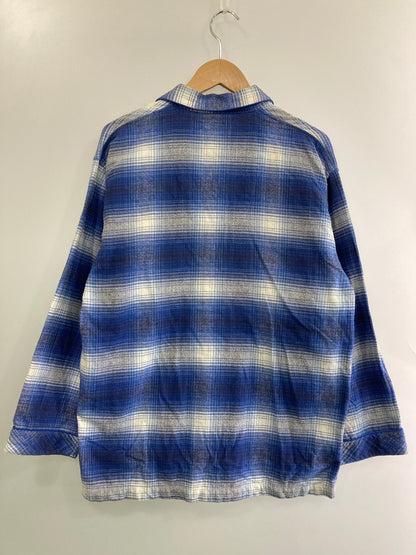 【中古品】【メンズ】 VINTAGE 60-70S OMBRE CHECK PAJAMA SHIRT オンブレ チェック パジャマ シャツ トップス 146-251025-cn-17-min サイズ：サイズ表記なし カラー：ブルー系/チェック柄 万代Net店
