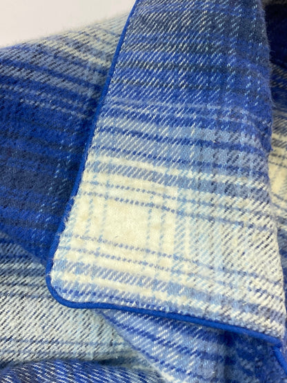 【中古品】【メンズ】 VINTAGE 60-70S OMBRE CHECK PAJAMA SHIRT オンブレ チェック パジャマ シャツ トップス 146-251025-cn-17-min サイズ：サイズ表記なし カラー：ブルー系/チェック柄 万代Net店