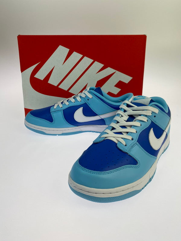 【未使用品】【メンズ】 NIKE ナイキ DUNK LOW RETRO QS DM0121-400 ダンク ロー レトロ クイックストライク スニーカー 靴 160-251027-kk-18-min カラー：FLASH/WHITE-ARGON BLUE-FLASH 万代Net店