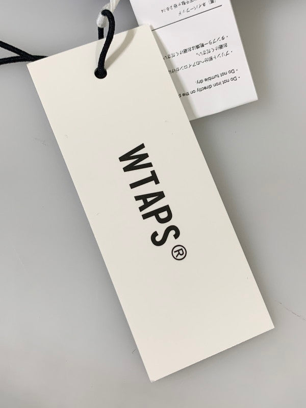 【中古品】【メンズ】 WTAPS ダブルタップス 21AW WTVUA S/S TEE 212PCDT-ST02S ショートスリーブ ロゴ Tシャツ 半袖 トップス 142-251027-kk-37-min サイズ：02 カラー：ブラック 万代Net店