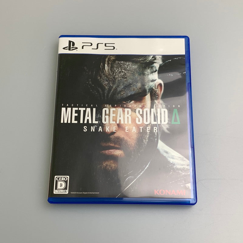 【中古品】 METAL GEAR SOLID Δ: SNAKE EATER - PS5 ゲームソフト テレビゲーム プレステ 026-251111-em-11-min 万代Net店