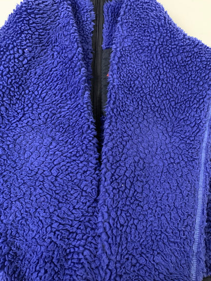 【中古品】【キッズ】 patagonia パタゴニア 01AW RETRO-X CARDIGAN 65558FA01 レトロX カーディガン アウター ボアフリースジャケット 144-251027-kk-33-min サイズ：KIDS XL カラー：ブルー 万代Net店