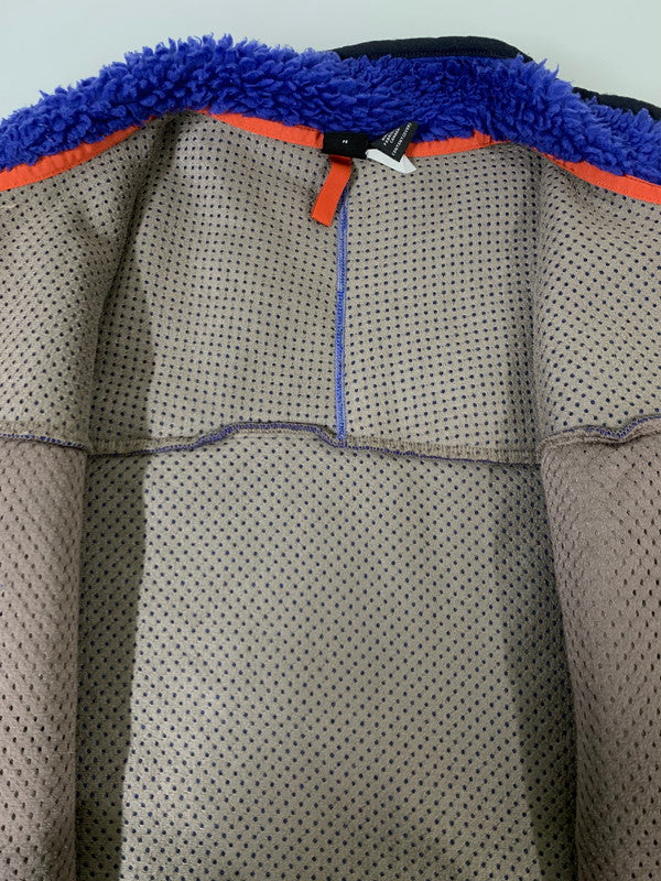 【中古品】【キッズ】 patagonia パタゴニア 01AW RETRO-X CARDIGAN 65558FA01 レトロX カーディガン アウター ボアフリースジャケット 144-251027-kk-33-min サイズ：KIDS XL カラー：ブルー 万代Net店