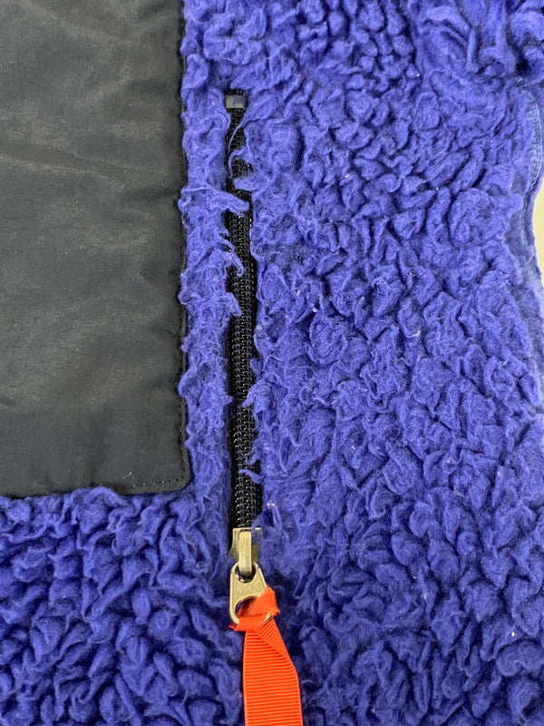 【中古品】【キッズ】 patagonia パタゴニア 01AW RETRO-X CARDIGAN 65558FA01 レトロX カーディガン アウター ボアフリースジャケット 144-251027-kk-33-min サイズ：KIDS XL カラー：ブルー 万代Net店