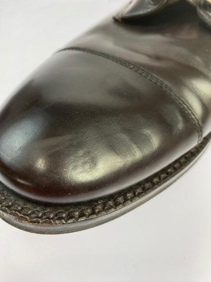【中古品】【メンズ】 GREEN GEORGE グリーンジョージ ガラス レザー 4088 シューズ 靴 164-251106-jt-09-min サイズ：8 カラー：ダークブラウン 万代Net店