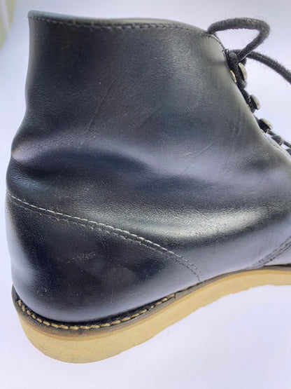 【中古品】【メンズ】 RED WING レッドウィング 刺繍羽 6-INCH CLASSIC ROUND 8165 6インチ クラシック ラウンド ブーツ 靴 164-251106-jt-05-min カラー：ブラック 万代Net店