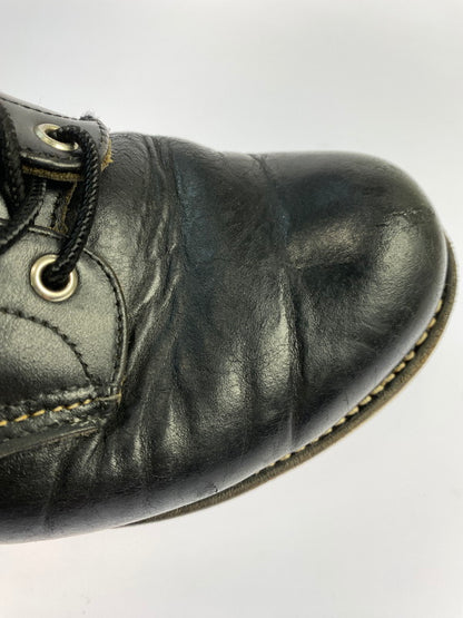 【中古品】【メンズ】 RED WING レッドウィング 刺繍羽 6-INCH CLASSIC ROUND 8165 6インチ クラシック ラウンド ブーツ 靴 164-251106-jt-05-min カラー：ブラック 万代Net店