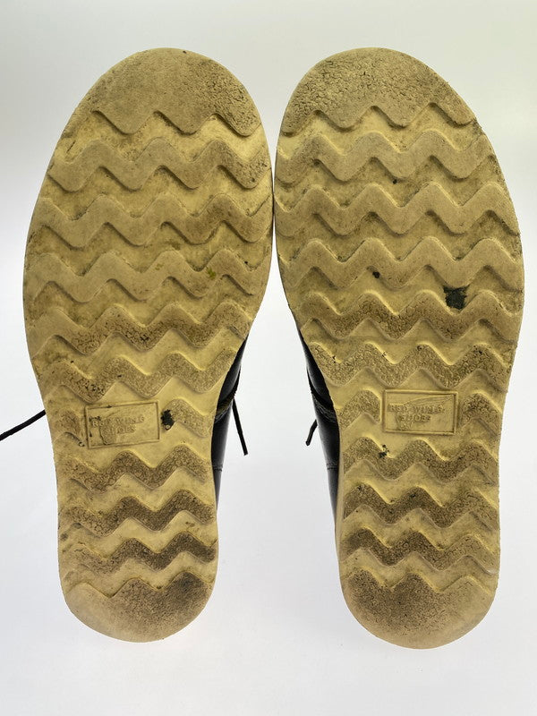 【中古品】【メンズ】 RED WING レッドウィング 刺繍羽 6-INCH CLASSIC ROUND 8165 6インチ クラシック ラウンド ブーツ 靴 164-251106-jt-05-min カラー：ブラック 万代Net店