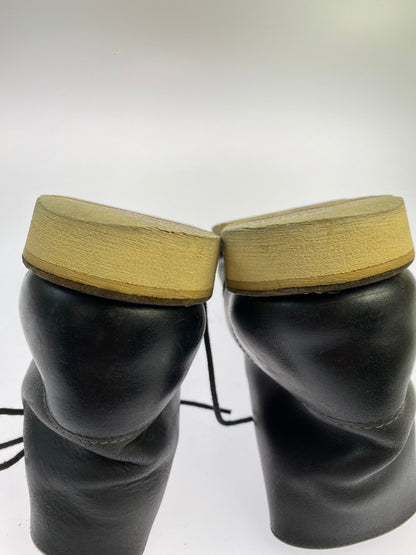 【中古品】【メンズ】 RED WING レッドウィング 刺繍羽 6-INCH CLASSIC ROUND 8165 6インチ クラシック ラウンド ブーツ 靴 164-251106-jt-05-min カラー：ブラック 万代Net店