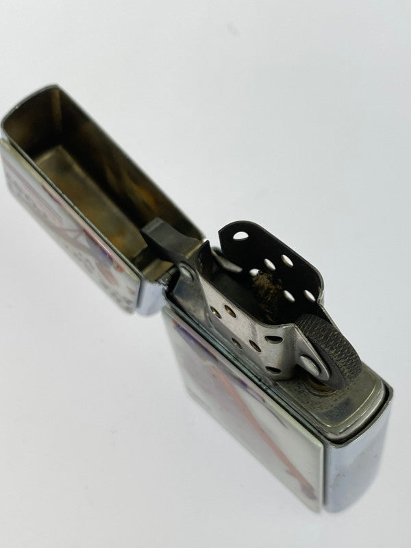 【中古品】【メンズ】 ZIPPO ジッポ NORMAN ROCKWELL SATURDAY EVENING POST 2002 ノーマン・ロックウェル サタデイ イブニングポスト 2002年製 オイルライター 喫煙具 インサイドユニット2002年製 206-251027-kk-09-min カラー：シルバー 万代Net店