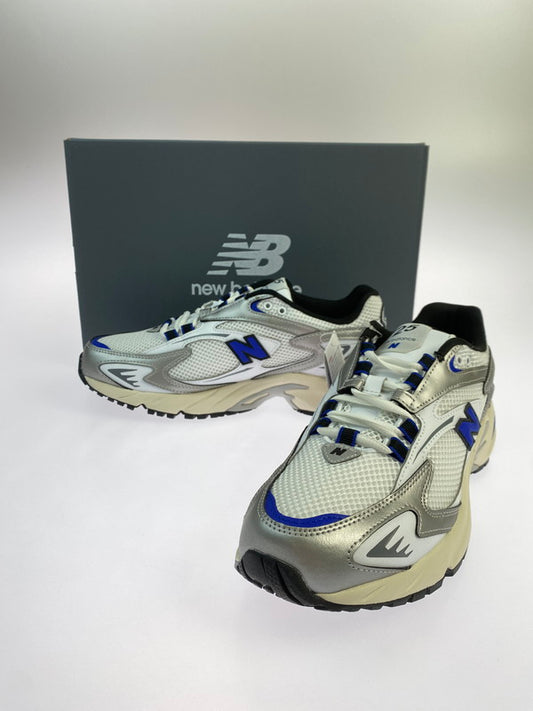 【未使用品】【メンズ】 NEW BALANCE ニューバランス ML725CI ローカット スニーカー 靴 162-251030-kk-58-min カラー：WHITE TEAM ROYAL SILVER METALLIC 万代Net店