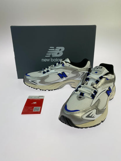 【中古美品】【メンズ】 NEW BALANCE ニューバランス ML725CI ローカット スニーカー 靴 162-251030-kk-57-min カラー：WHITE TEAM ROYAL SILVER METALLIC 万代Net店
