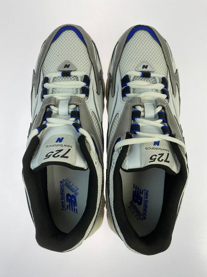 【中古美品】【メンズ】 NEW BALANCE ニューバランス ML725CI ローカット スニーカー 靴 162-251030-kk-57-min カラー：WHITE TEAM ROYAL SILVER METALLIC 万代Net店