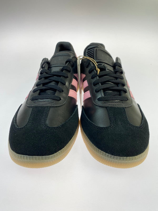 【未使用品】【メンズ】 adidas アディダス × Inter Miami CF インテル・マイアミCF 別注 コラボ SAMBA INTER MIAMI IH8157 サンバ インテル マイアミ スニーカー 靴 161-251027-kk-22-min カラー：CORE BLACK/LIGHT PINK/GUM 万代Net店
