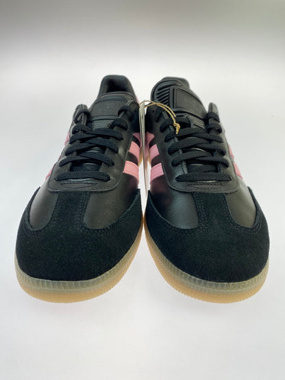 【未使用品】【メンズ】 adidas アディダス × Inter Miami CF インテル・マイアミCF 別注 コラボ SAMBA INTER MIAMI IH8157 サンバ インテル マイアミ スニーカー 靴 161-251027-kk-22-min カラー：CORE BLACK/LIGHT PINK/GUM 万代Net店