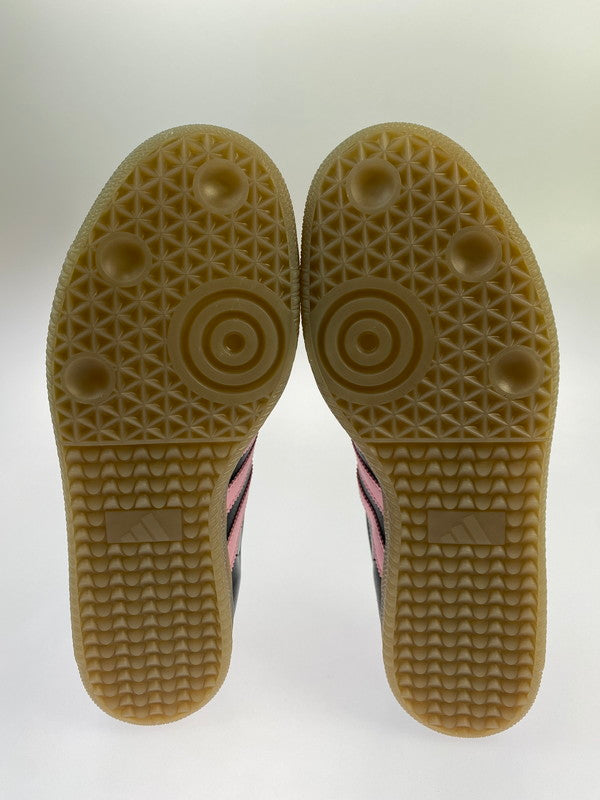 【未使用品】【メンズ】 adidas アディダス × Inter Miami CF インテル・マイアミCF 別注 コラボ SAMBA INTER MIAMI IH8157 サンバ インテル マイアミ スニーカー 靴 161-251027-kk-22-min カラー：CORE BLACK/LIGHT PINK/GUM 万代Net店