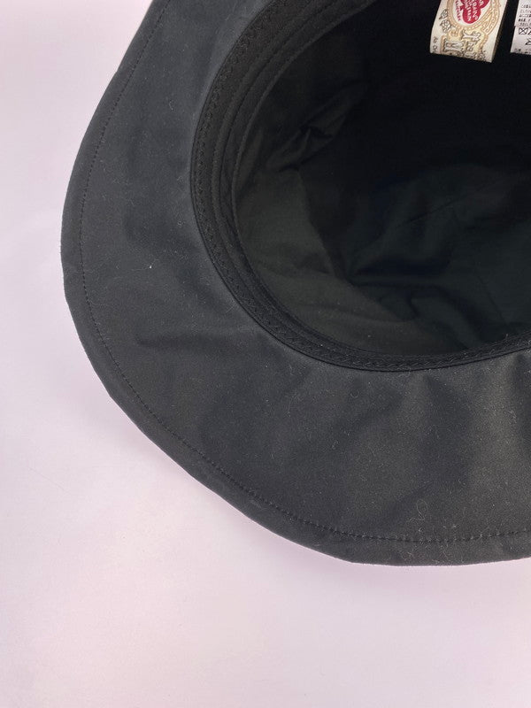 【中古品】【メンズ】 BLACK SIGN ブラックサイン OILED COTTON SWINDLER HAT オイルドコットン・スウィンドラーハット 帽子 185-251027-kk-15-min サイズ：L カラー：ブラック 万代Net店