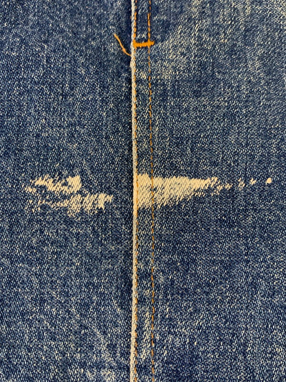 【現状渡し品】【メンズ】 Wrangler ラングラー 80's DENIM RANCH JACKET VINTAGE 80年代 デニム ランチジャケット アウター ヴィンテージ 146-251027-kk-39-min サイズ：表記消え 下記参照 カラー：インディゴ 万代Net店