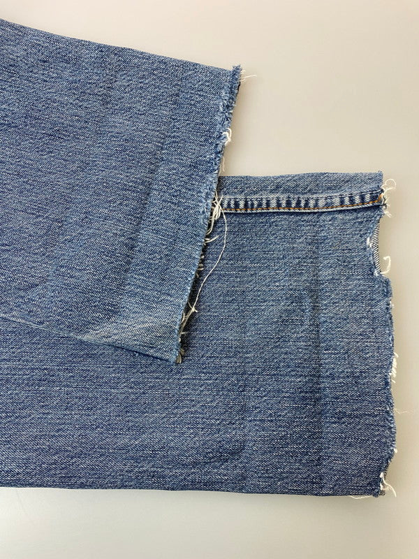 【現状渡し品】【メンズ】 GARBAGE ガーベッジ LEVI'S CUSTOM DENIM PANT リーバイス カスタム デニム パンツ メンズ ボトムス ジーンズ ジーパン 153-251109-em-38-min サイズ：W31×L34 カラー：インディゴブルー 万代Net店