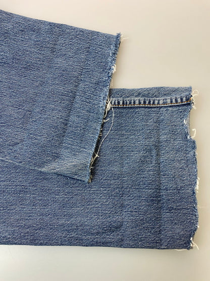 【現状渡し品】【メンズ】 GARBAGE ガーベッジ LEVI'S CUSTOM DENIM PANT リーバイス カスタム デニム パンツ メンズ ボトムス ジーンズ ジーパン 153-251109-em-38-min サイズ：W31×L34 カラー：インディゴブルー 万代Net店