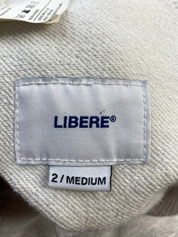 【中古品】【メンズ】 LIBERE リベーレ SWEAT SHORTS スウェット ショーツ メンズ ハーフパンツ 短パン ショートパンツ ボトムス 153-260731-em-43-min サイズ：M カラー：ライトグレー 万代Net店