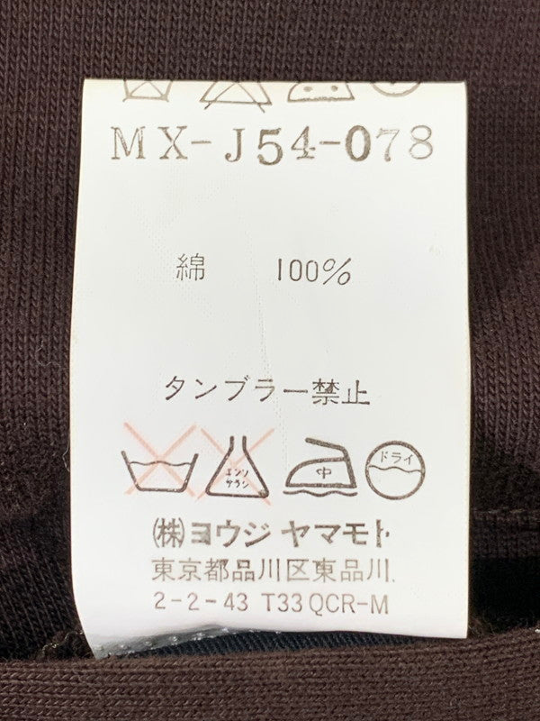 【中古品】【メンズ】 Y's for men ワイズ フォー メン YOHJI YAMAMOTO ヨウジヤマモト LS COTTON JACKET MX-J54-078 赤タグ 長袖 コットン ジャケット メンズ ボトムス 140-251029-em-10-min サイズ：3 カラー：ブラウン 万代Net店