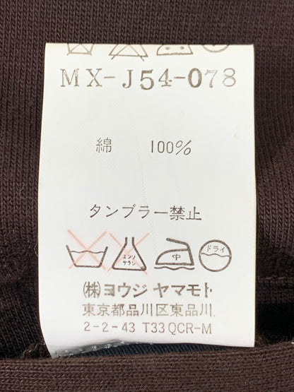 【中古品】【メンズ】 Y's for men ワイズ フォー メン YOHJI YAMAMOTO ヨウジヤマモト LS COTTON JACKET MX-J54-078 赤タグ 長袖 コットン ジャケット メンズ ボトムス 140-251029-em-10-min サイズ：3 カラー：ブラウン 万代Net店