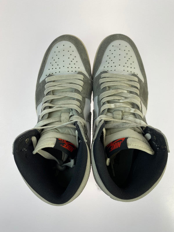 【中古品】【メンズ】 NIKE ナイキ AIR JORDAN 1 RETRO HIGH OG DZ5485-051 エア ジョーダン 1 レトロ ハイ オリジナル スニーカー 靴 160-251027-kk-20-min カラー：BLACK/FIRE RED-LIGHT SMOKE GREY-SAIL 万代Net店